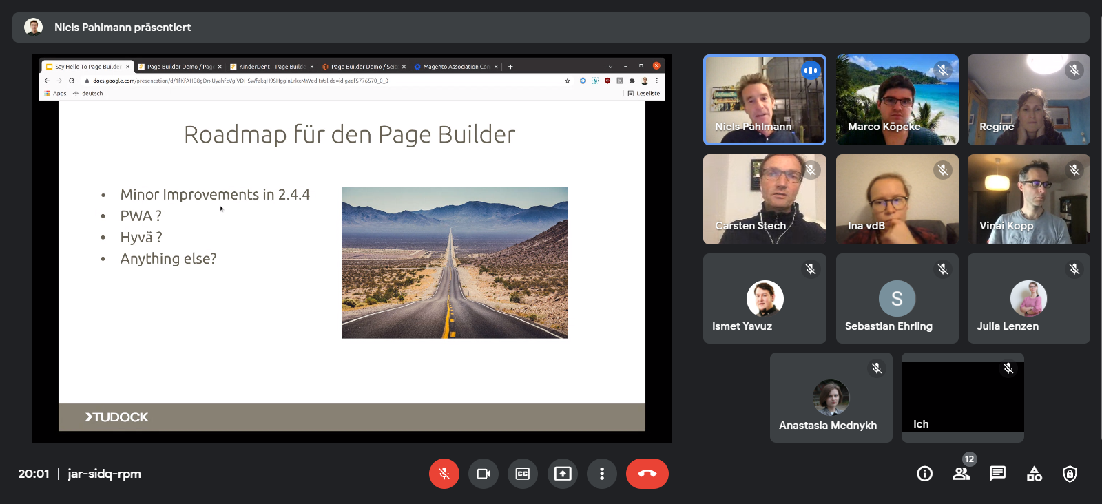 27. Magento Stammtisch Kiel: Say hello to PageBuilder!